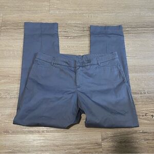 Design Collective by Cintas Womens Naples Pants Size 14 Flat Front Slacks Gray